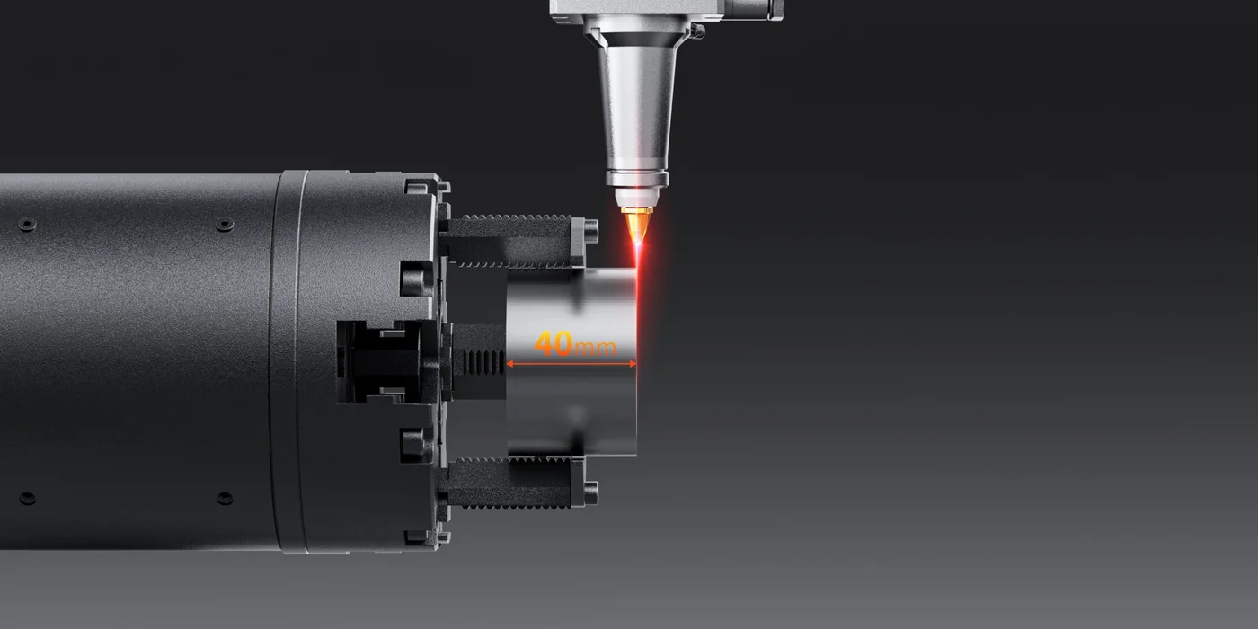 Máquina profissional de corte a laser de tubo BODOR Série SK dual-chuck